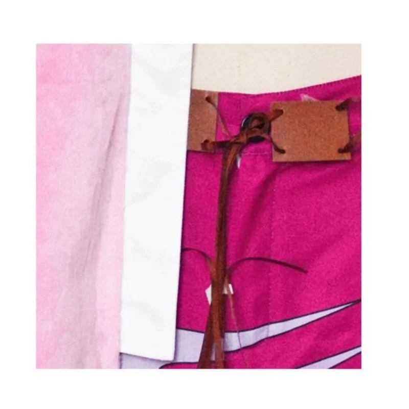 أزياء أنيمي جديدة لعام 2025 Donquixote Doflamingo التأثيرية أزياء Oka Shichibukai King الوردي القطيفة عباءة شال رجل حفلة تنكرية للهالوين ☆ ★ ee ☆ ★