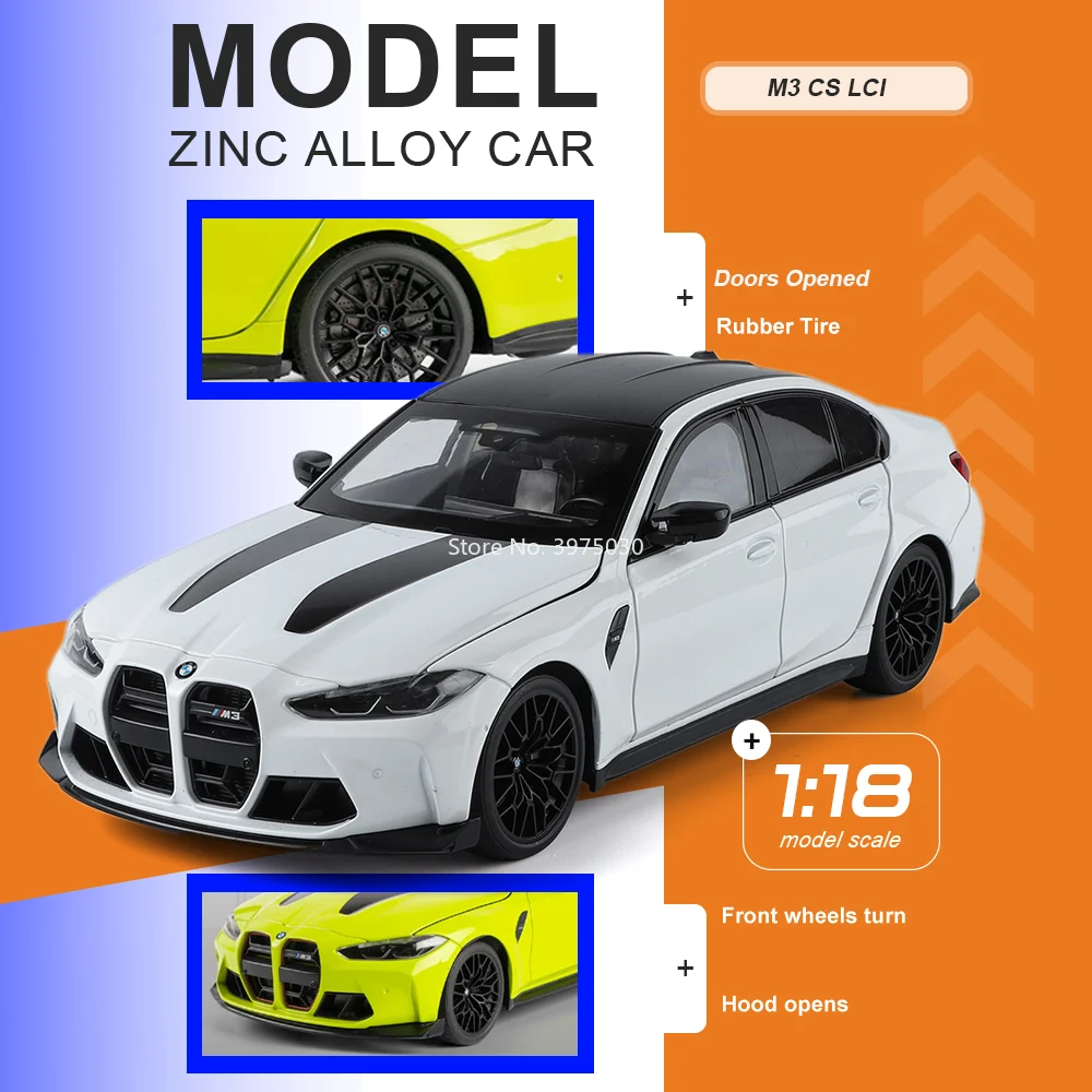 1-18-m3-cs-lci-camry-alloy-miniature-toy-car-diecast-model-doors-opened-shock-absorption-front-wheel-steering-cars-children-gift