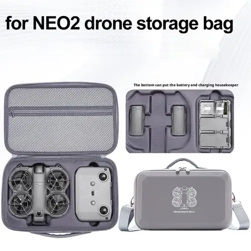Bolsa de almacenamiento para Dron para DJI NEO2, bolso portátil, Estuche de transporte para viajes al aire libre, bolsa de capacidad de almacenamiento integral, accesorio para Dron