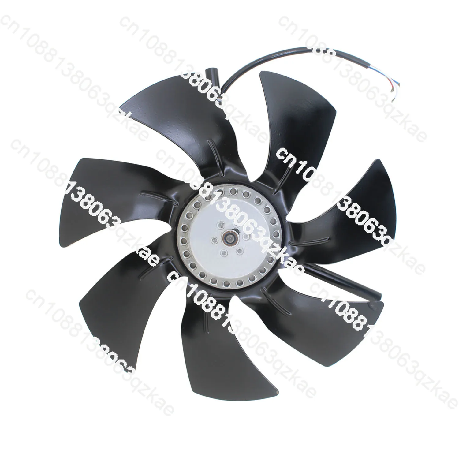 G71-G200 Motor cooling fan five blades 380V for variable frequency speed regulating motor External rotor axial flow fan parts