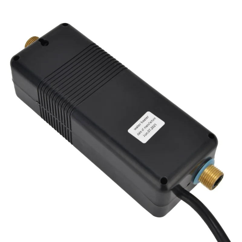 

Instant 3000W Electric Water Heater 220V for Home Bathroom Kitchen Washroom Camping Black UK Plug 15㎡