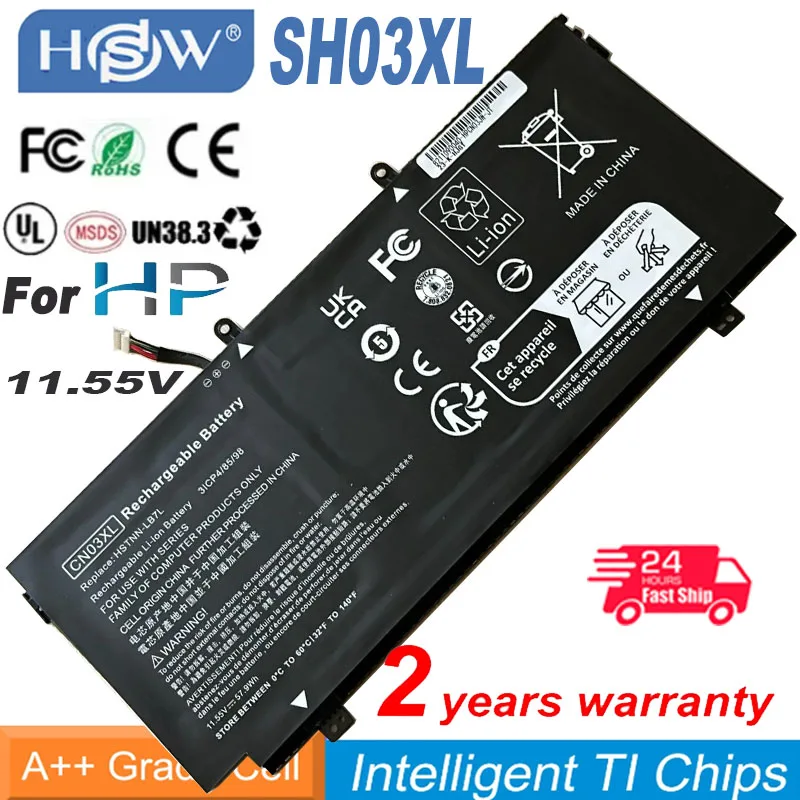 CN03XL SH03XL Laptop Battery FOR HP TPN-Q178 ENVY 13-AB000 SERIES ENVY 13-AB023TU ENVY 13-AB024TU ENVY 13-AB025TU