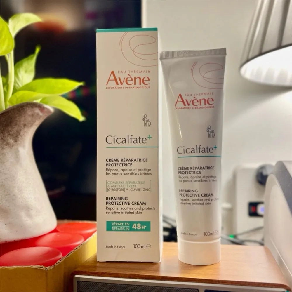 Crema para Piel Sensible Avene Cicalfate 40/100ml, Reparación de la Barrera Cutánea, Hidratante de Primeros Auxilios, Hidratación Calmante, Cuidado Facial Diario