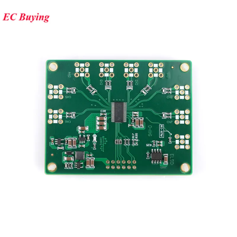 ADS8688A SAR/ADC Data Acquisition Module 16Bit 500Ksps Single/Bipolar Input 8-Channel DC 3.3V RS232 Serial Port ADS8688