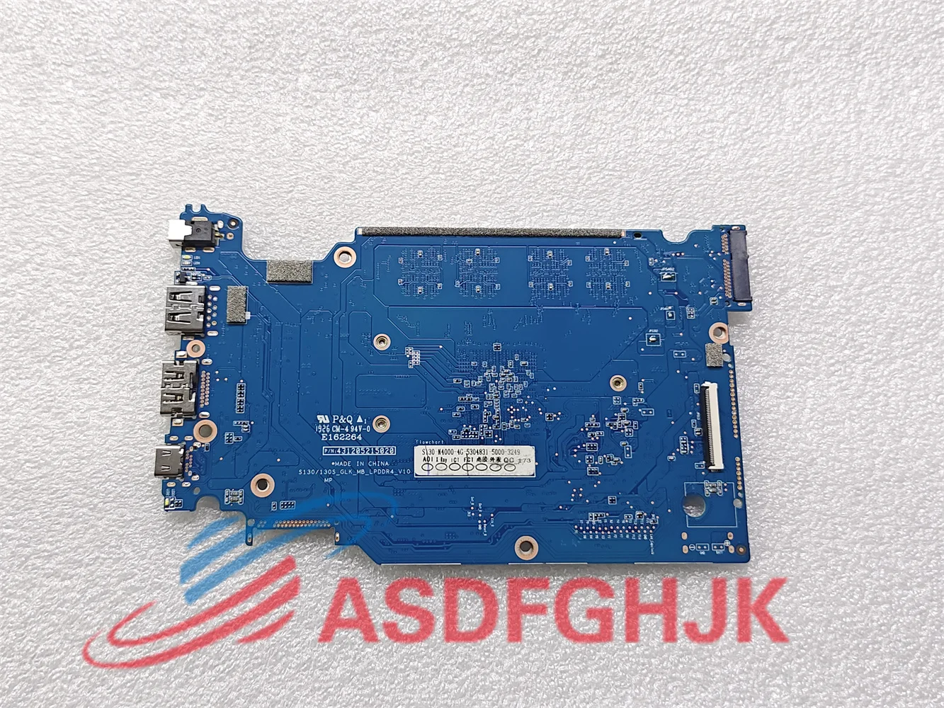 Original 431205215020 motherboard for Lenovo 130S-14IGM laptop motherboard 5B20R61097 S13/130S_GLK_MB_LPDDR4_V10 with N4000 CPU