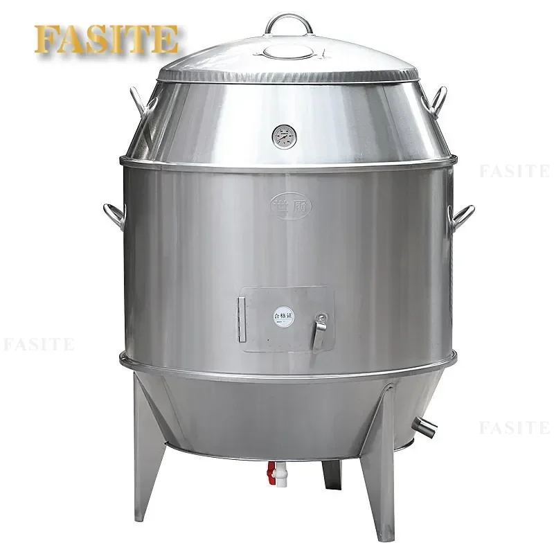 For Commercial Gas Roast Duck Stove Stainless Steel Double Layer Hanging Barbecue Oven for Chicken Goose High Efficiency