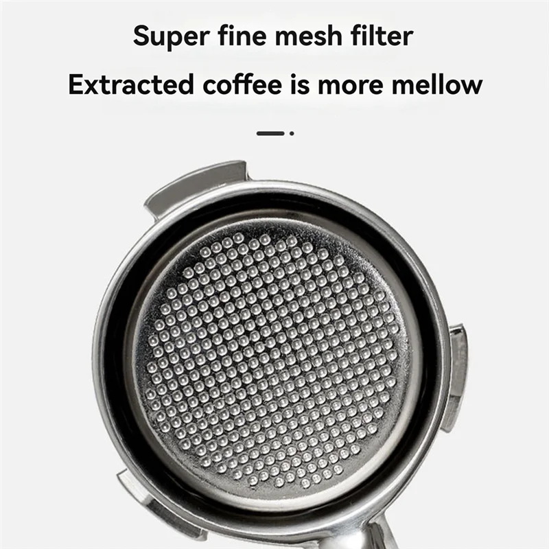 

AAAC-51 мм для ручки кофемашины Delong, модифицированная ручка из цельного дерева, аксессуары, воронка для кофе, бездонная ручка