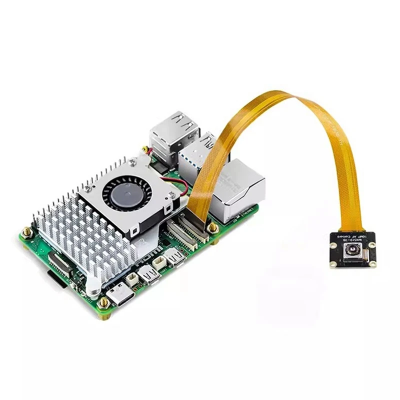 สําหรับ Raspberry Pi 5 16MP AF กล้อง Auto Focus IMX519-78 4656X3496 ความละเอียดสูงเกรดอุตสาหกรรมโมดูลกล้อง