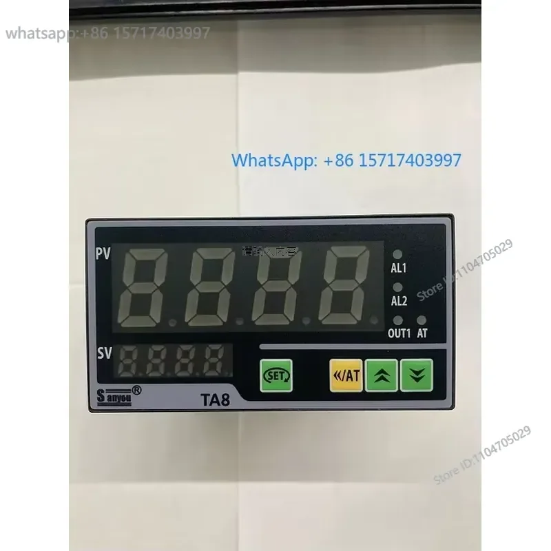 Intelligent temperature controller PID regulation 2 channel 48 96 universal input