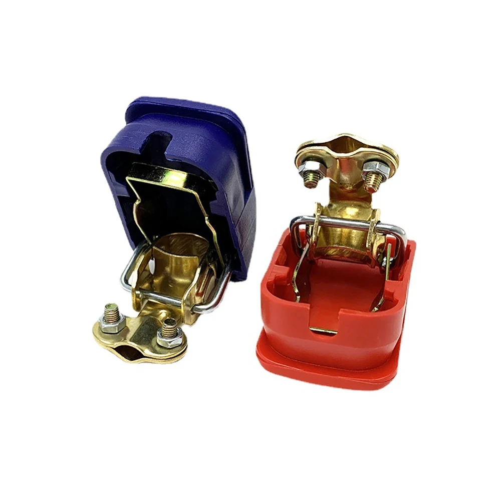 Car Battery Terminal Connector 12V Quick Release Battery Terminals Clamps For Car Caravan Boat Motorcycle Battery Terminal