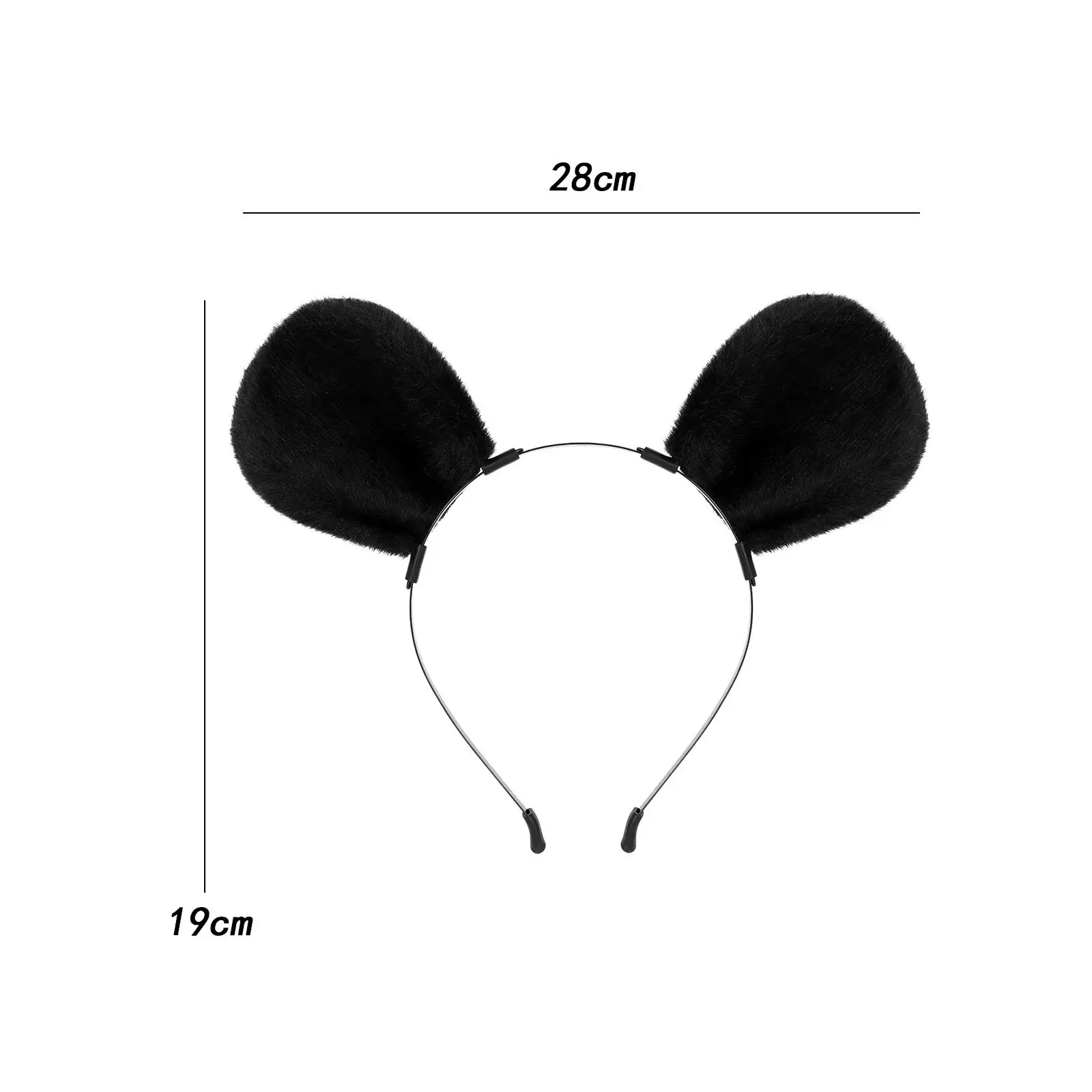 Mouse Ear Headband for Women and Children Cosplay Headpiece Headdress for Masquerade Themed Parties Birthday Holiday Carnival