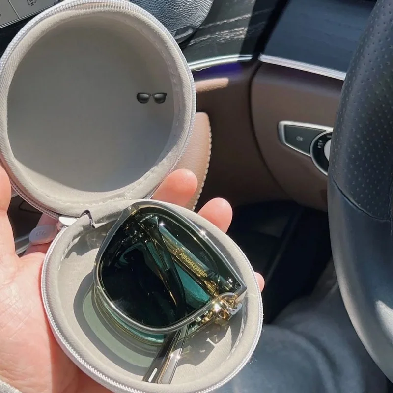 

Новые солнцезащитные очки Banana Le 2025 года с защитой от ультрафиолета, блокирующие яркий свет, модные, в ретро-стиле, для мужчин и женщин