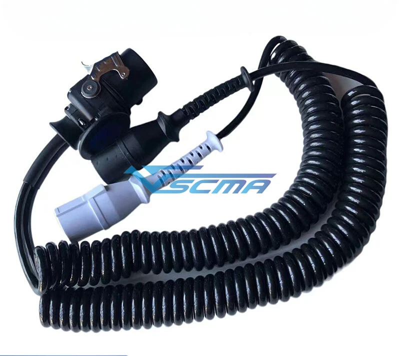 

1pc for VOLVO SCANIA benz Extended trailer line power cord connection wire 15PIN to 7PIN