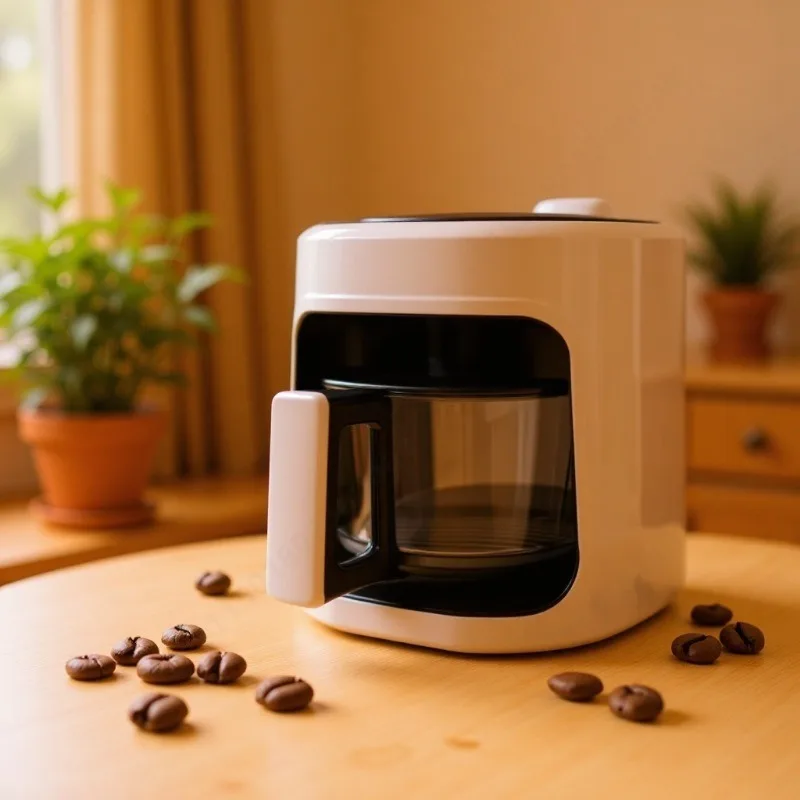 Glass View Air Fryer, Multifunctional Oil Free Oven, Hot Air Roaster for Home Baking & Cooking Food