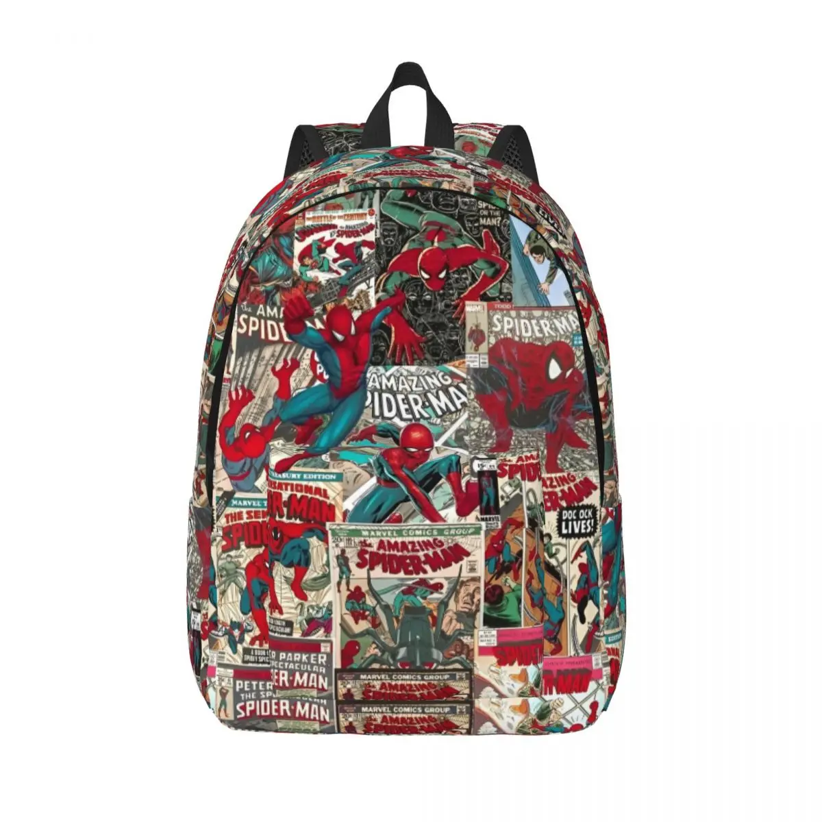 

Spider-Man Comic Cool Backpack for Men Women Casual Student Business Daypack Cartoon Anime Laptop Computer Shoulder Bag Sports