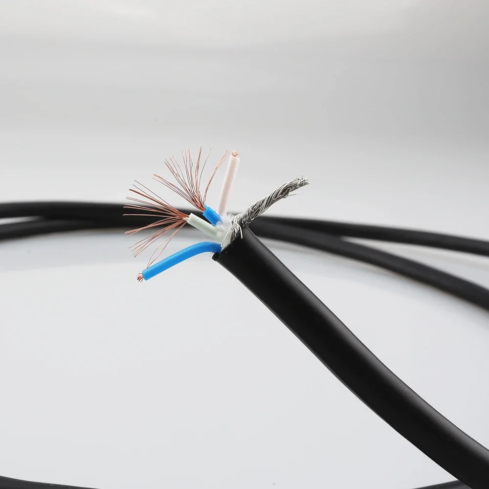 Audiocrast A53 4 Core สายสัญญาณเสียงรอบทิศทาง hifi เชื่อมต่อสายไฟสาย XLR/RCA