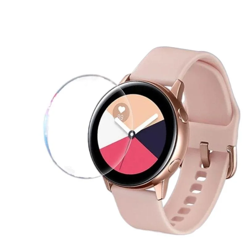

For Samsung Gear Sport Gear 2 3 4 Zero 2.5D Curved Tempered Glass Screen Protector HD 9H Scratch-Resistant Ultra-Clear