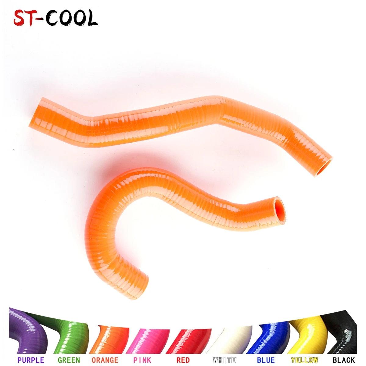 For Honda Element 2.4 DX-EX /SC 2003-2011 2004 2005 2006 2007 2008 2009 2010 Radiator Hoses Kit Silicone Tubes 2Pcs 10 Colors