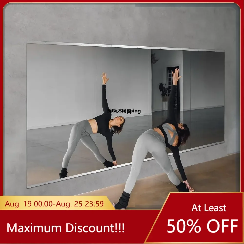 

Home Gym Mirror,Large Full Body Mirror for Yoga, Glass Frameless Mirror for Wall Mounted,Wall Mirror for Garage,Bedroom,Bathroom