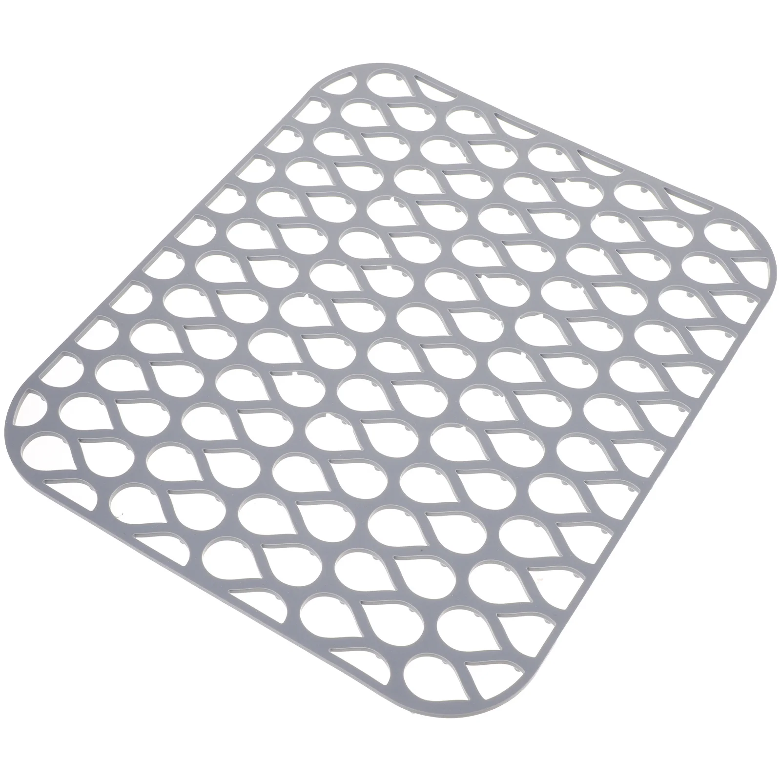 

Dish Drying Mat Silicone Kitchen Counter Mat Heavy Duty Sink Protector with Raised Design Fast Drying Drainer Cooling Rack