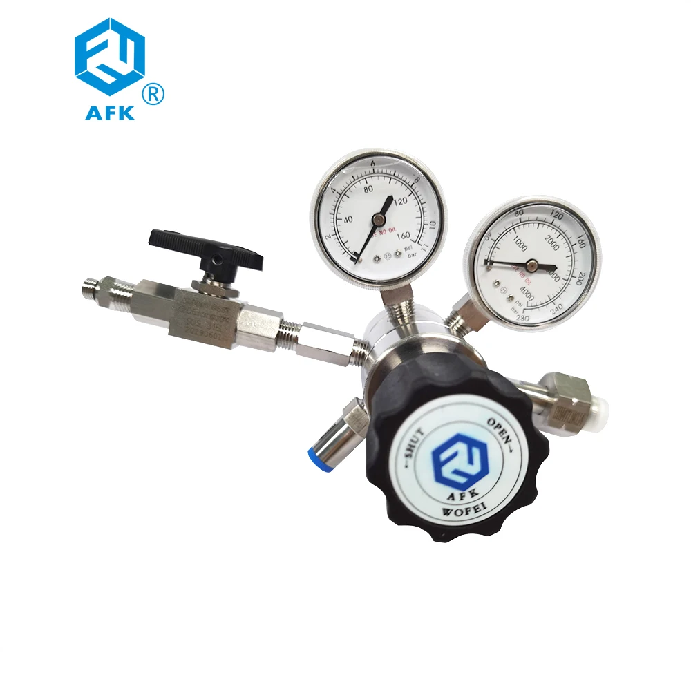 

R31 Stainless Steel High Pressure High Flow Nitrogen Oxygen Regulator New Product