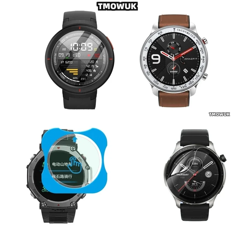​​For Amazfit GTR 42 47mm T Rex 2 3 T-Rex Pro 3 Ultra – Full Screen Coverage, High Sensitivity​​