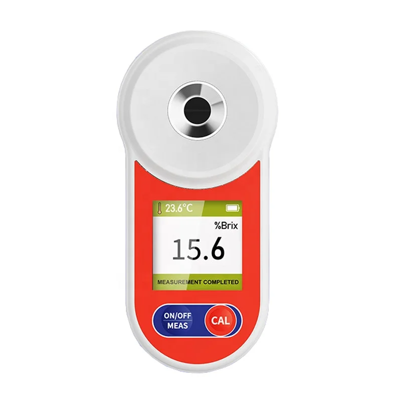 

Digital Refractometer Sugar Test Meter Measuring The Sugar Content Food Fruit Crops