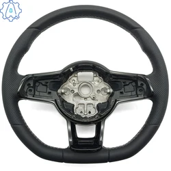 Stuurwiel geschikt voor VW Golf 7 MK7 GTI R GTE GTS GTD Passat B8, leermateriaal, stuurwielframe, auto-accessoires