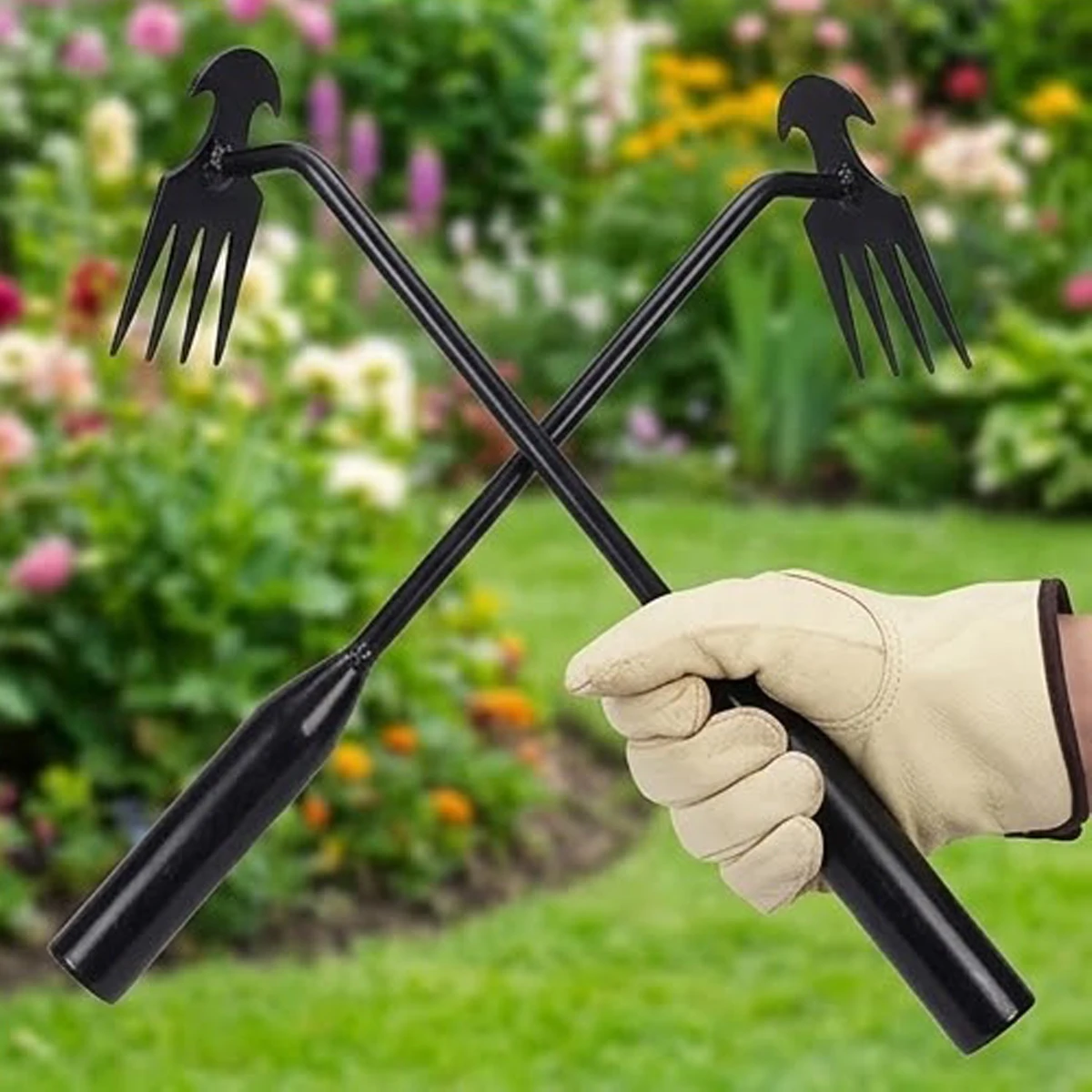 Hoe Weeder Hand Soil Weed Tool Weeding Remover Pulling Remove Weeds Herbicide Garden Manual Surcadora Removal Gardens Tools Wide