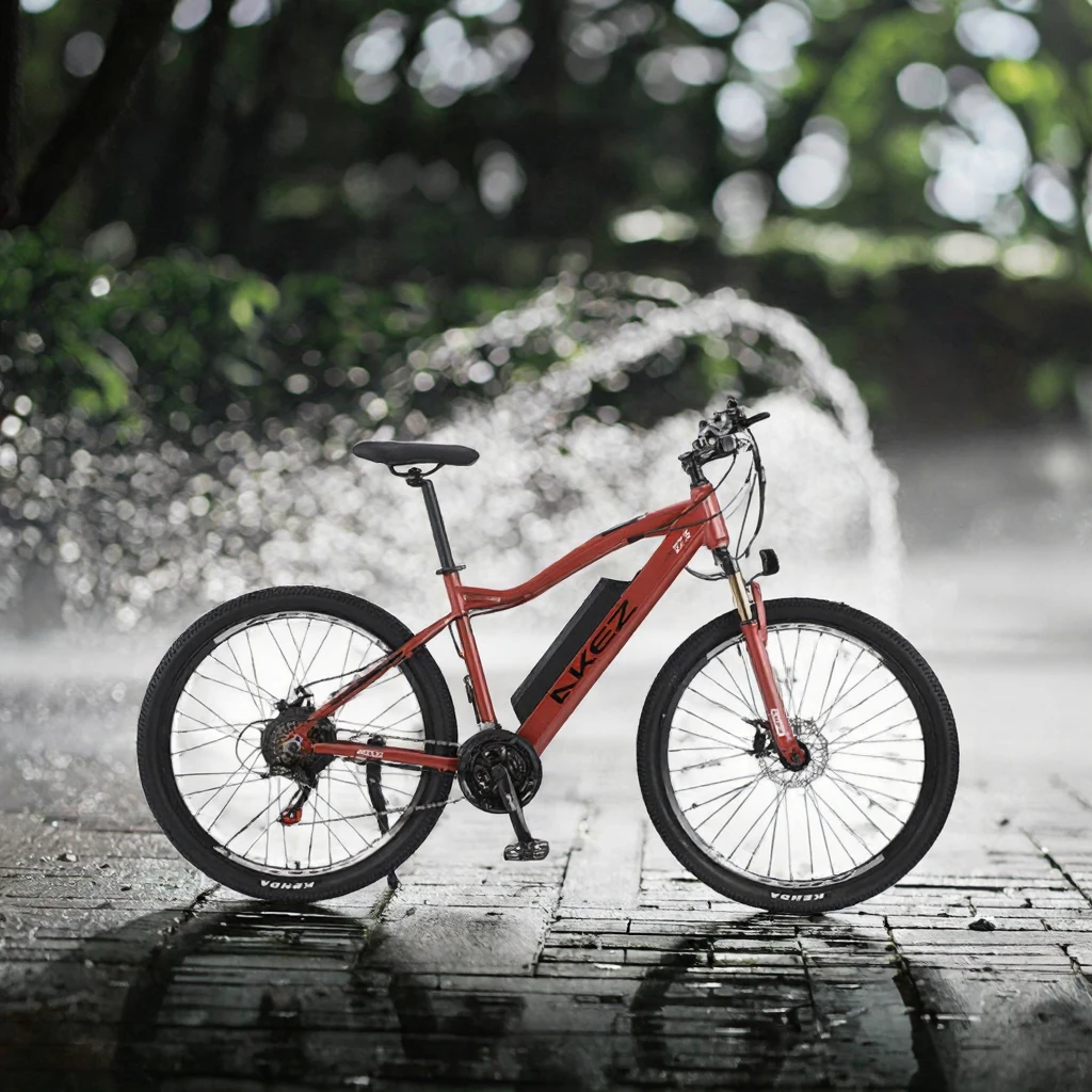 *forAdult Electric Mountain Bike Rear Hub Motor 48V 13.4Ah Lithium Battery Brushless Motor Aluminum Alloy Frame 500W 25/30KM/H 2