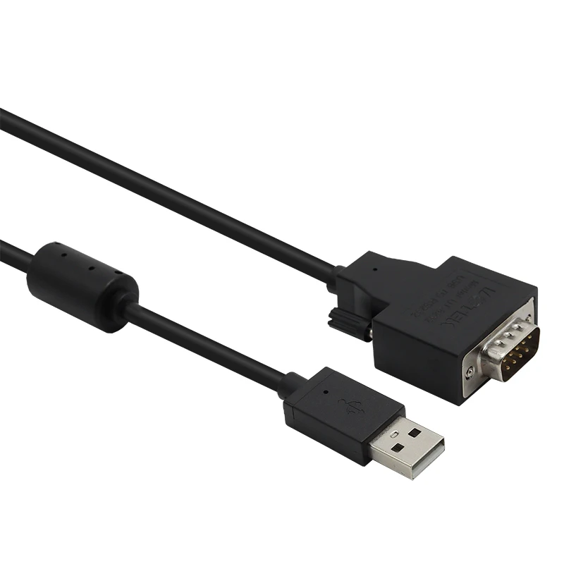 New UOTEK 1.5M USB to RS232 Converter USB-A RS-232 COM Port Cable Serial DB9 9Pin Connector UT-8232 Support Multiple System