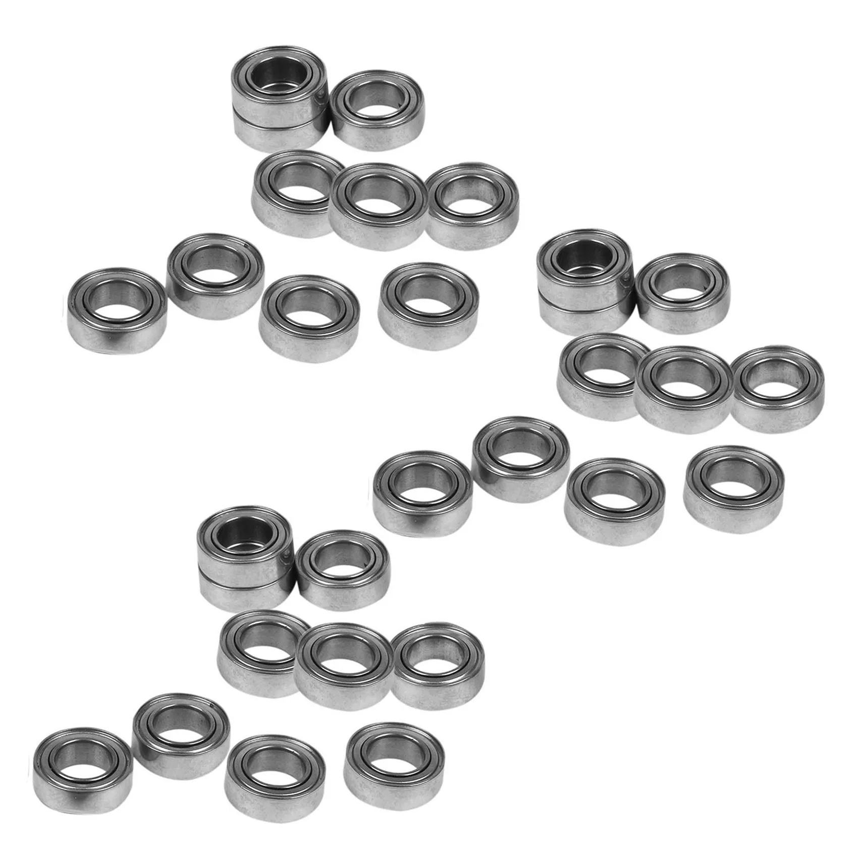 DT17 30Pcs Miniature Metal Shielded Ball Bearings MR95-ZZ 5x9x3mm, Sealed Radial Bearings for Smooth Rotation