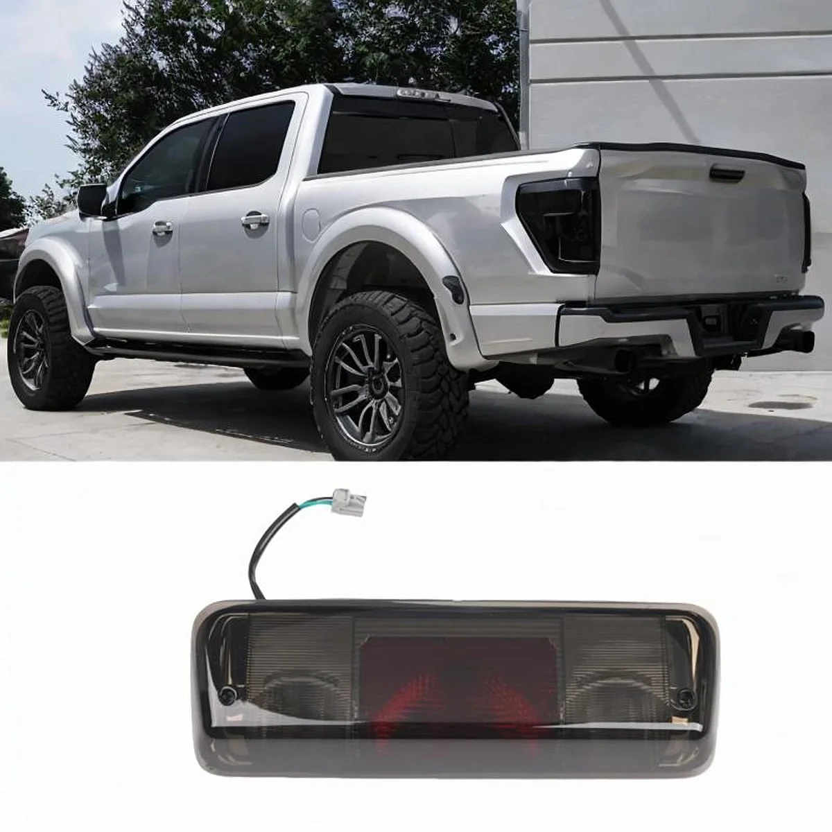 

Rear Third Brake Light LED 3Rd High Brake Lamp For Ford F-150 2004 2005 2006 2007 2008 3rd Brake LED Lamp Smoke 7L3Z-13A613-B