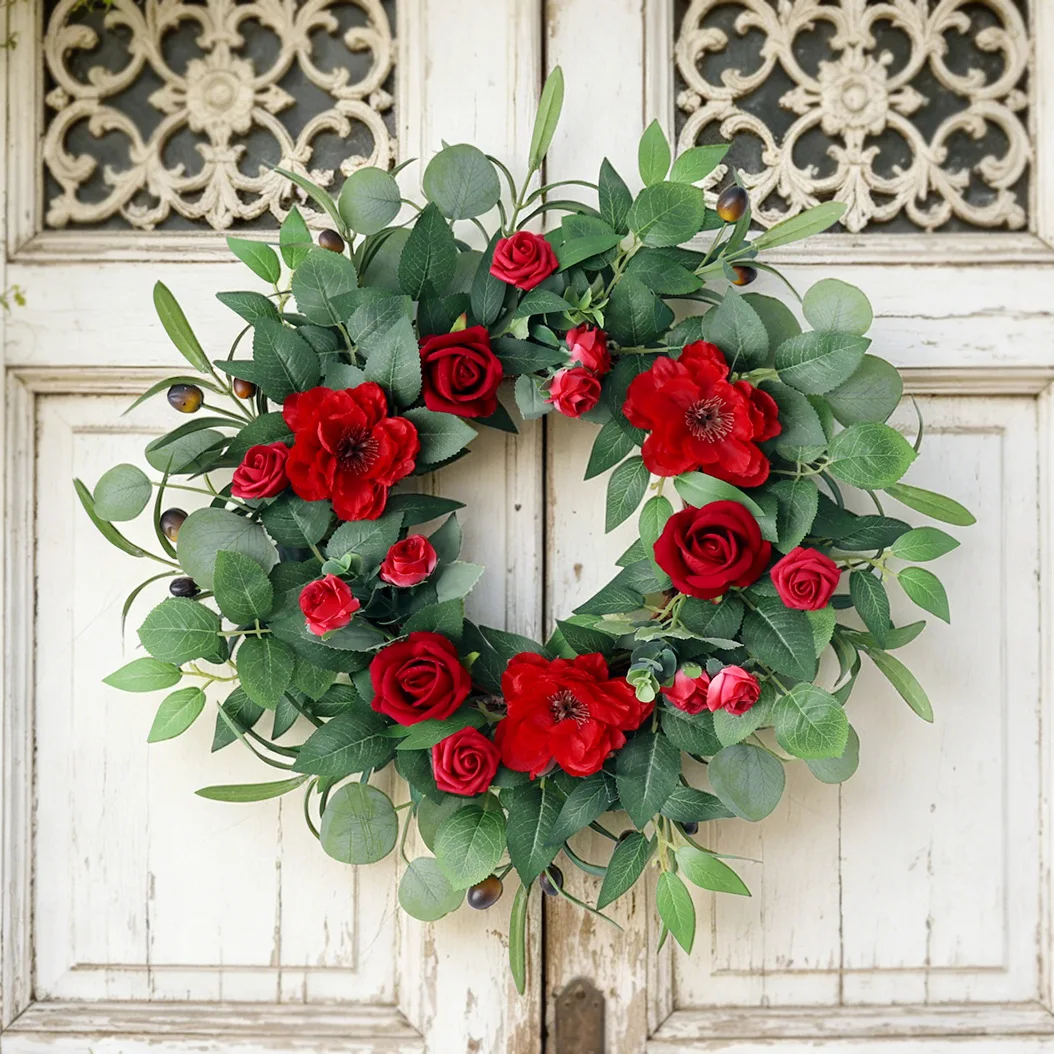52cm-red-rose-wreath-artificial-garland-faux-greenery-wreath-for-wedding-valentine-home-wall-door-decor-holiday-ornament