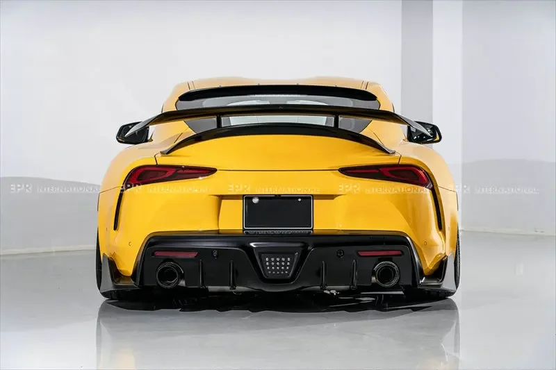 For Toyota 19+ Supra A90 AGN Type Rear diffuser Carbon Fibre Back Bottom Under Panel Racing Aero Body Kit Accessories