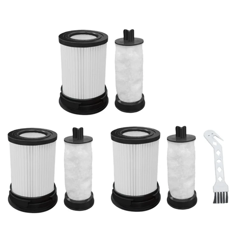 

4Pcs Hepa Filter for Miele TriFlex HX1 FSF 11385020 9178017731 Vacuum Cleaner Replacement Spare Parts Cleaning Filter