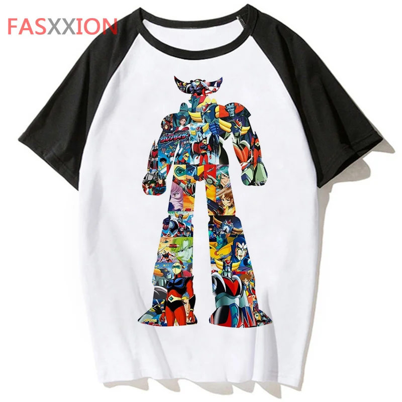 goldorak t shirt male clothing harajuku men for funny top hop hip streetwear tshirt tee t-shirt