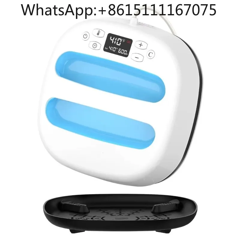 Mini Portable Heat Press Machine for T-shirt Shoes Hats Transfer Printing, In Stock