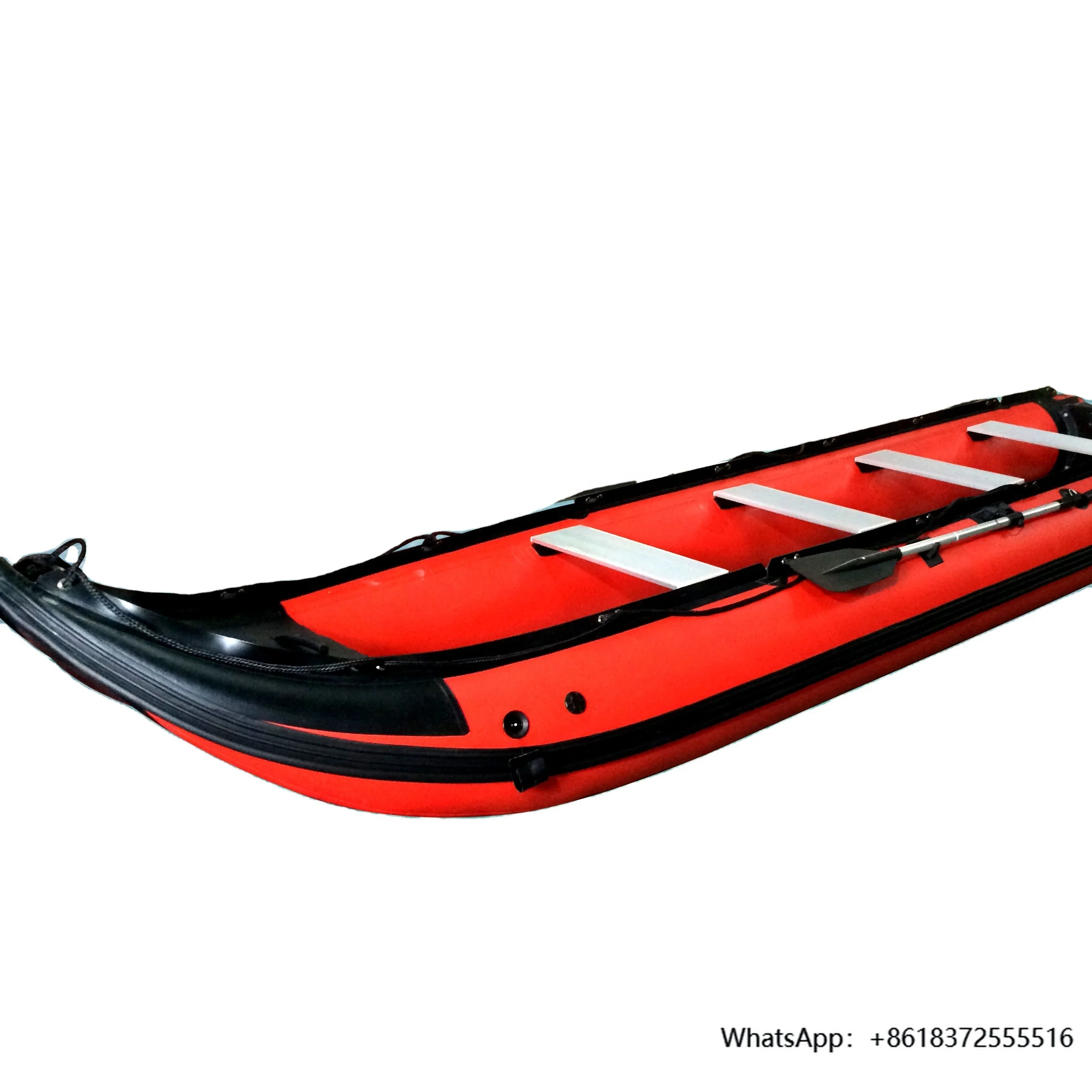 

daGoethe Goboat GTK548 18ft PVC or HYPALON Premium Inflatable Boat Fishing Kayaks With Aluminum Boat Seat Optional Motor