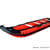 daGoethe Goboat GTK548 18ft PVC or HYPALON Premium Inflatable Boat Fishing Kayaks With Aluminum Boat Seat Optional Motor