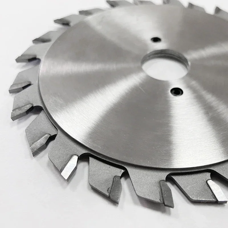 Woodworking Circular Scoring Saw Blade Cutting Dics for Panel Saw Sliding Table Saw Wood and MDF Cutting 120mm  (12+12)T