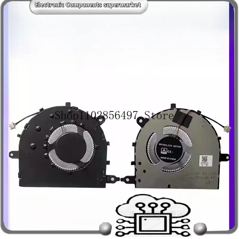 

Для Lenovo Xiaoxin 15-ARE IIL 2020 XiaoxinAir 15ITL/ARE/ACL 2021 Вентилятор охлаждения процессора Кулер для ноутбука