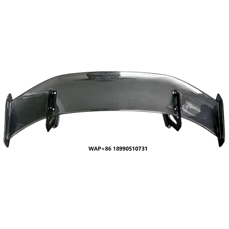 

GT4RS Style Dry Carbon Fiber Car Rear Spoiler Rear Wing Trunk Spoiler for Porsche 718 981 Boxster Cayman