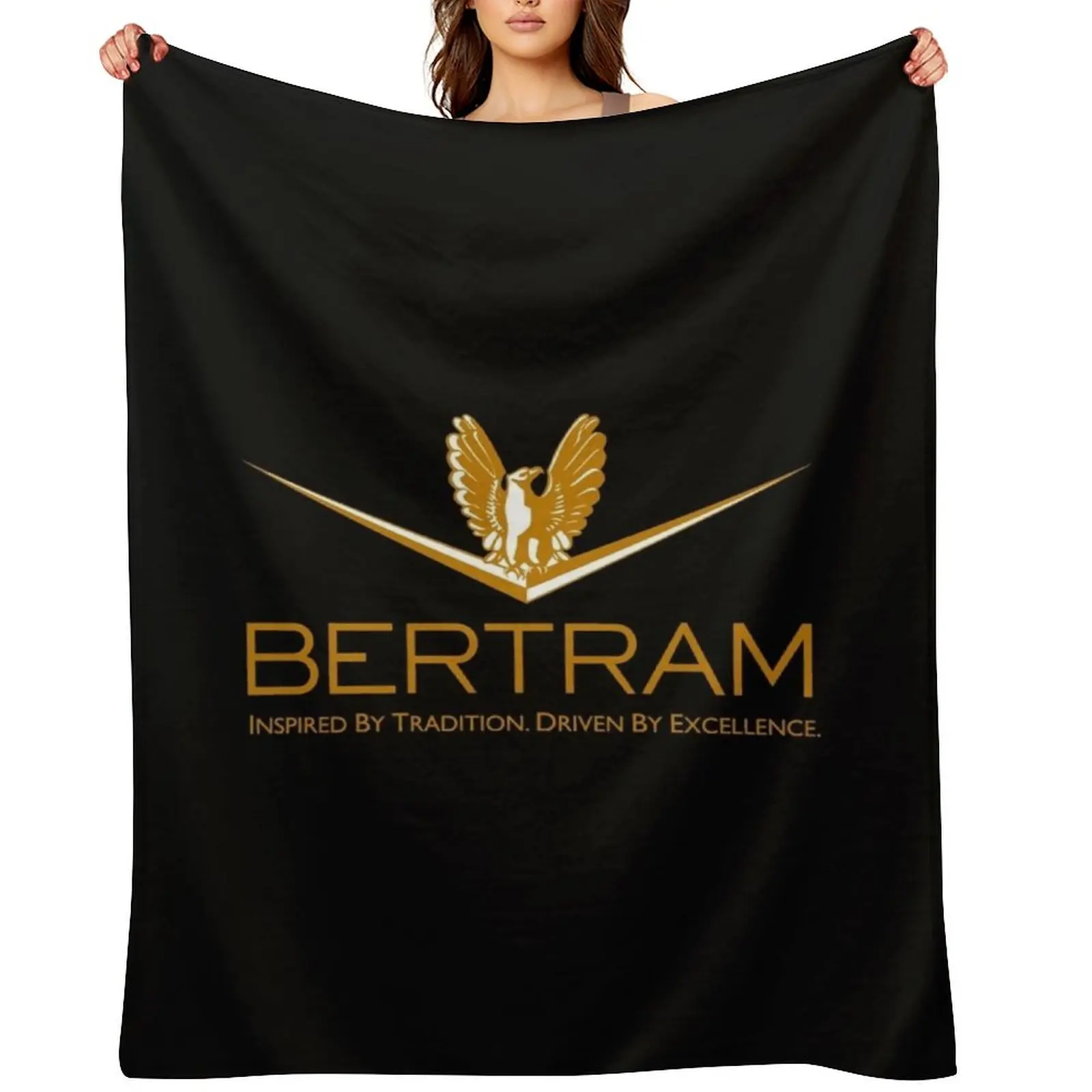 

BERTRAM YACHTS Throw Blanket Shaggy bed plaid blankets and throws Hairys Blankets