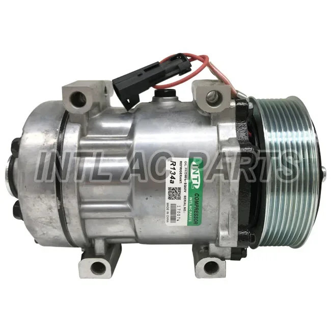 NEW Sanden SD7H15 4028 4310 4420 4800 5285 Auto Car AC A/C Compressor For HD/AG FLEX 7 180009313  180009313 766223800 766223805