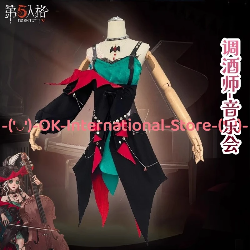 الهوية الخامس نادل الربيع سيمفونية تأثيري حلي أداء الهالوين فستان لعبة شخصية الزي كرنفال حفلة موحدة