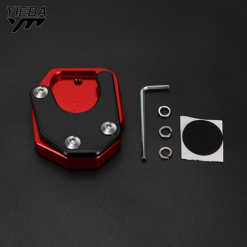 

FOR Honda XL600V XL650V XL700V Transalp XRV750 SLR650 NX650 Dominator VFR800X Motorcycle Side Stand Enlarger Kickstand Plate Pad