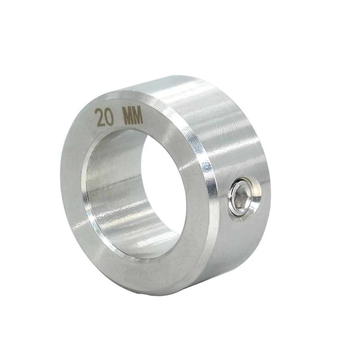 Stainless steel retaining ring optical shaft fixing ring adjustment shaft clamp stop screw locking sleeve throat hoop thrust sle