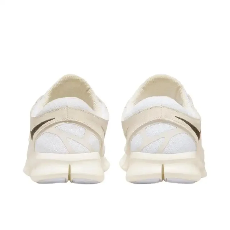 ナイキ フリー ラン 2 レディース ホワイト カジュアル クッション性 リバウンド 滑り止めと耐摩耗性 軽量 通気性 スポーツ シューズ