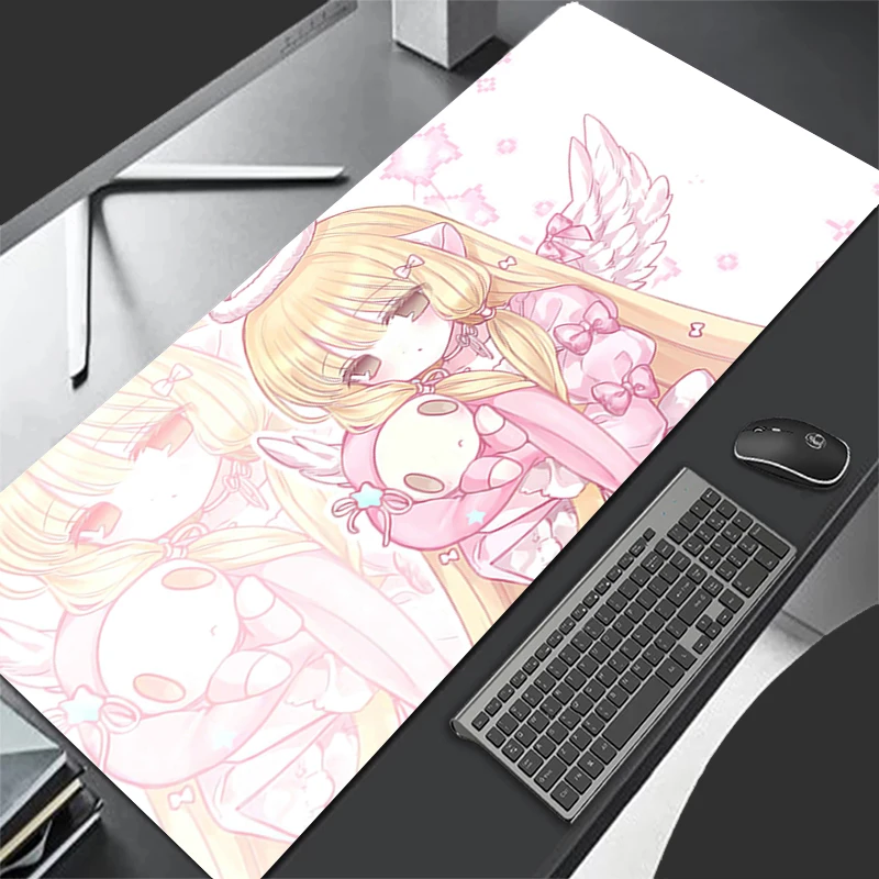 Mousepad Pattern Game Pad Rubber Mouse Pad PC Accessories Desk Mat Non Slip Office C-chobits Chii Table Mat Gamer Keyboard Pad